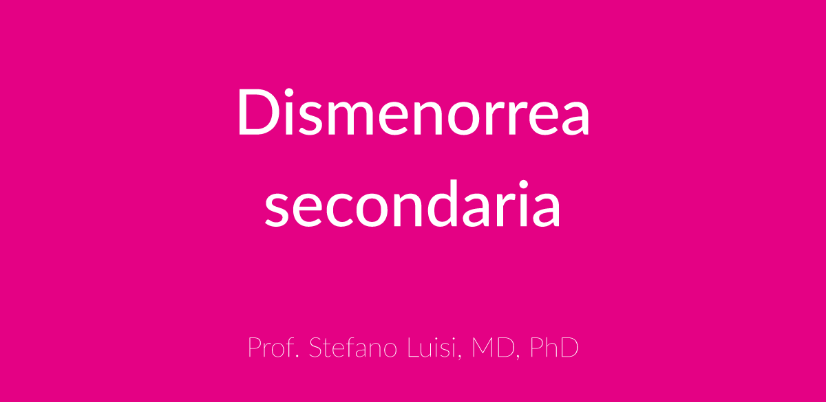 immagine Dismenorrea secondaria: diagnosi ed eziopatogenesi